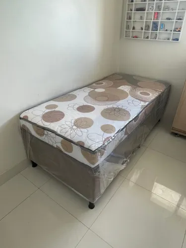Cama molas ensacadas solteiro 