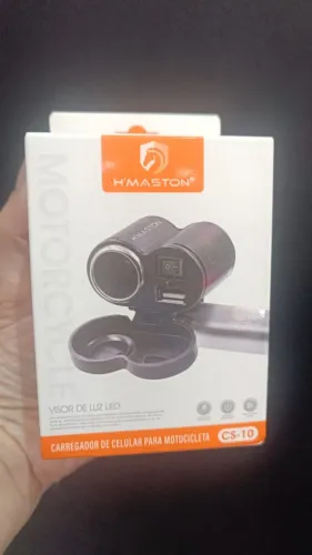 Carregador Para Moto Adaptador Tomada Acendedor 12vdc E Usb 5vdc -Loja Coimbra - Entrega