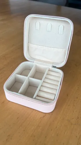 Mini Porta Joias Portátil - Ideal para Viagens (Novo)