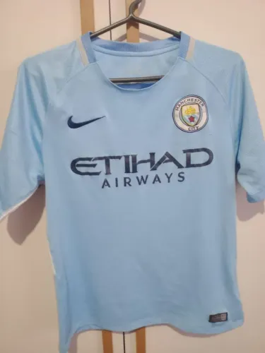 Camiseta Manchester city Nike 2018, tamanho p