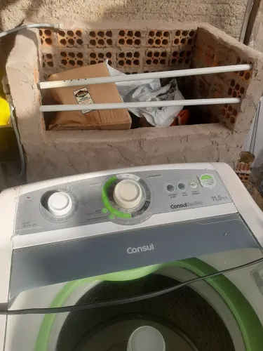 Maquina de lavar Consul Facilit 10 Kg para desmonte com defeito na parte mecanica