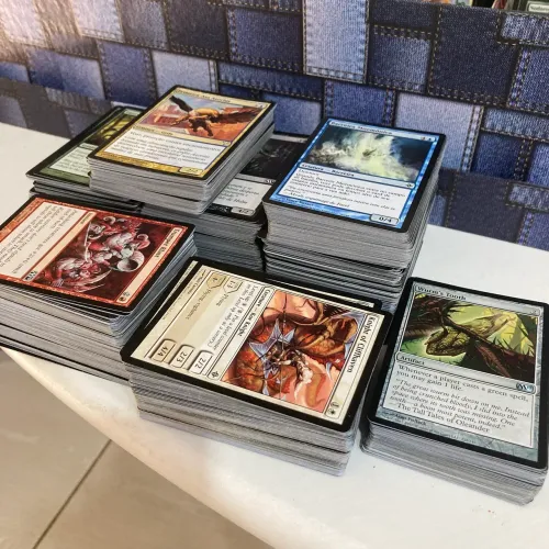 Lote 1000 cartas MTG Magic The Gathering comuns e incomuns sem terreno