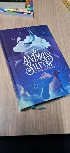 VENDO LIVRO "SÓ OS ANIMAIS SALVAM" - DARKSIDE BOOKS