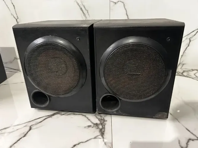 Par de caixas ativos Subwoofer Sony SA-WP1500 Home Theater Muteki 
