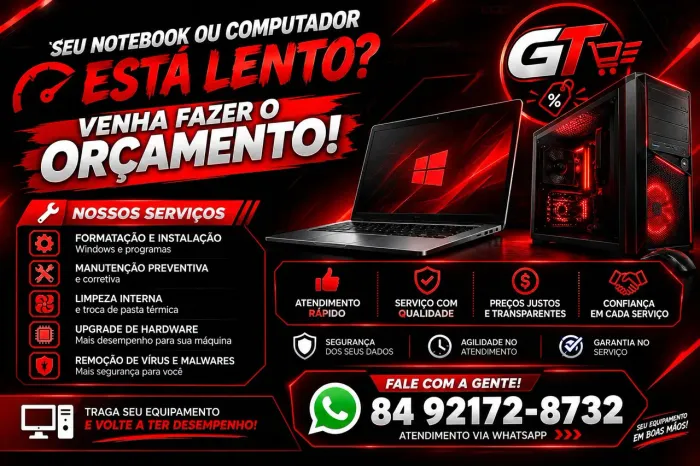 Limpeza e manutenção preventiva