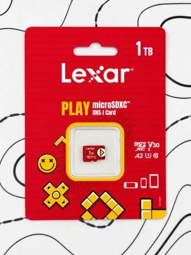 Cartã SD Lexar play 1tb original lacrado