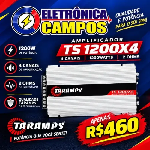 AMPLIFICADOR TS 1200X4