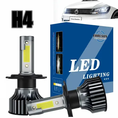 Faróis de LED 90W 30000LM 6000KA com tecnologia CSP