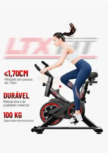 Bicicleta Spinning-Aço Carbono