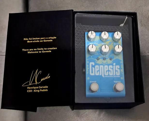 Pedal Genesis Creation Reverb King Pedals