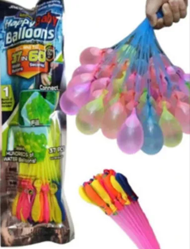 KIT COM 111 BALÕES DE ÁGUA