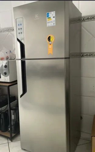 Geladeira inox