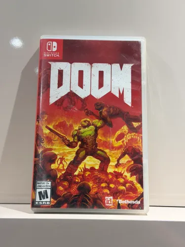 JOGO DOOM NINTENDO SWITCH MIDIA FISICA