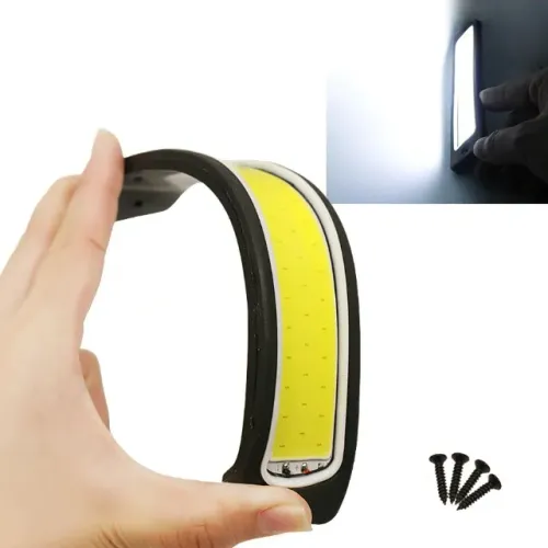 2 barras de led cob 19cm super forte na cor branca - Produto novo
