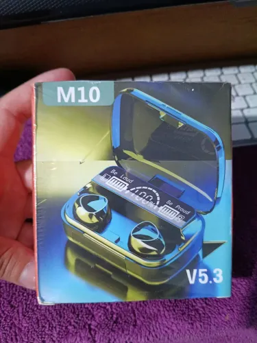 Fone bluetooth M10 V5.3