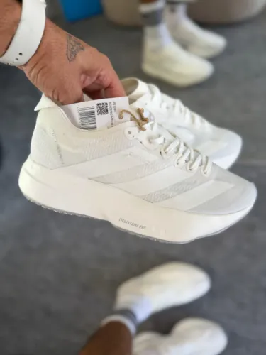 Tênis Adidas Adizero Adios Pro 4 Branco Feminino Importado - Disponível 34 AO 39