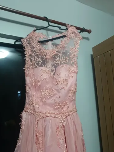 VESTIDO NOVO 15 ANOS COM ANÁGUA LONGA