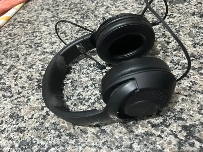 Headset Gamer Razer Kraken Preto - Original - Ótimo Estado