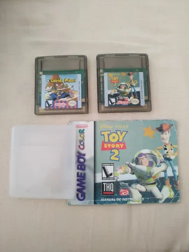 Game Boy Color Toy Story 2 e Corrida Maluca Gradiente