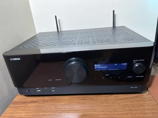 Receiver Yamaha RX-V4A 110V - Seminovo Na Caixa