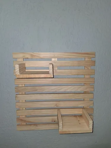 Painel Ripado Plantas 50x50cm