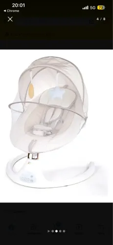 REPOUSEIRA/CADEIRA DE NINAR AUTOMÁTICA BLISS