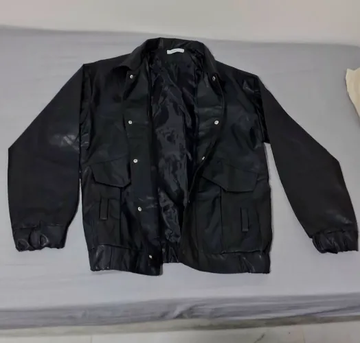 Jaqueta Masculina de Couro - Tamanho M