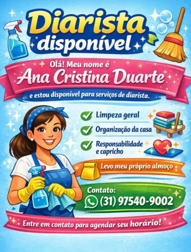 Diarista profissional