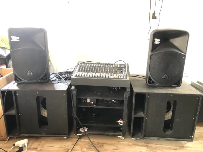 Som pra pequenos eventos 