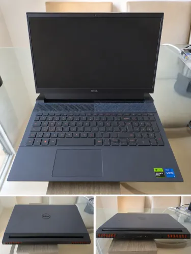 Dell G15 5530 - Intel Core i5 13450HX - RTX 3050 6GB - 8GB DDR5 - SSD 256GB - NF