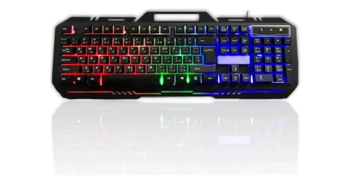 TECLADO GAMER COM FIO RGB LEHMOX LEY-2119