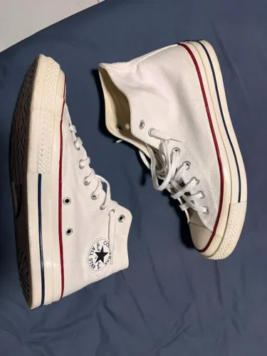 Tênis All Star Converse Unissex Cano Alto Chuck Taylor Branco