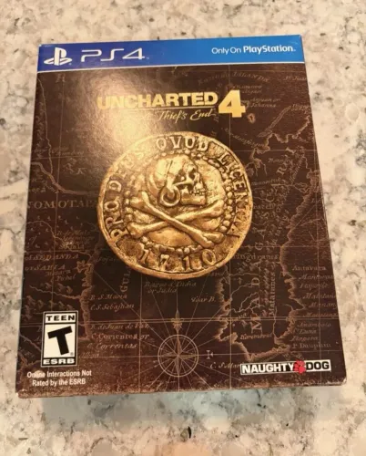 Uncharted 4 deluxe edition lacrada
