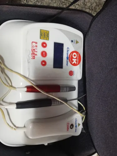 Laser clean line