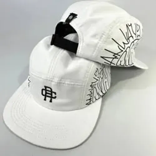 BONÉ FIVE PANEL DRAW BRANCO