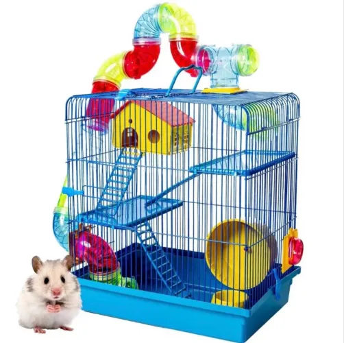 PROMOÇÃO GAIOLA LABIRINTO 3 ANDARES PARA HAMSTER NOVAS