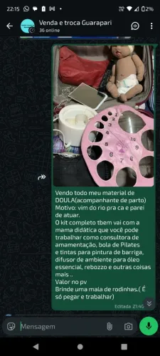 Mala doula completa, rebozzo bola pillates