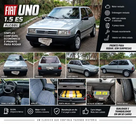 Fiat Uno Cs/top/sport 1.5 I.e. / 1.5 /1.3 1995