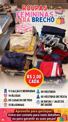 Fardo de roupa usada