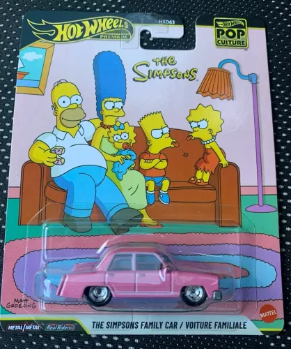 Simpsons Hotwheels premium