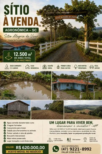 Sítio Alegria de Viver - Agronômica/SC
