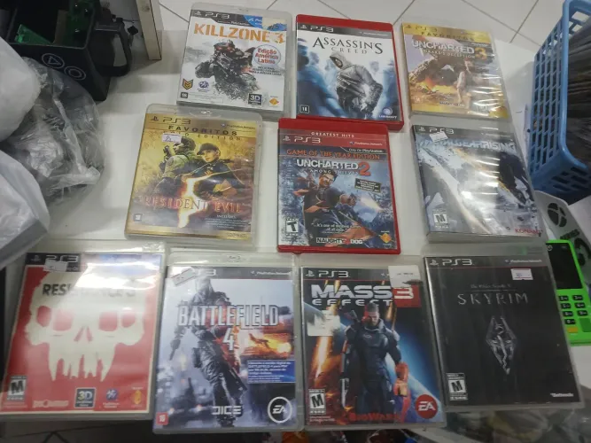 Lote Jogos Playstation 3