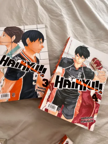 Mangá de Haikyu!! 1 ao 7