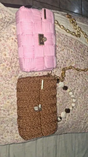 Bolsas de crochê
