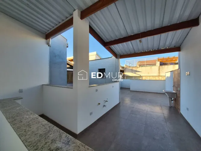 COBERTURA para Venda com 100m² no Bairro Vila Pires com 2 quartos e 1 vagas. Santo André, 
