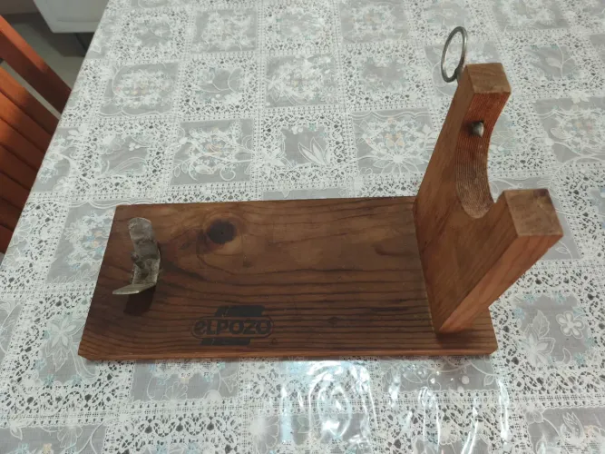 Suporte Para Presunto Jamonero Em Madeira - ElPozo