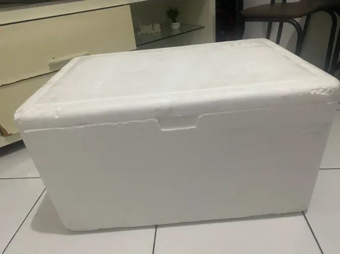 Caixa de isopor