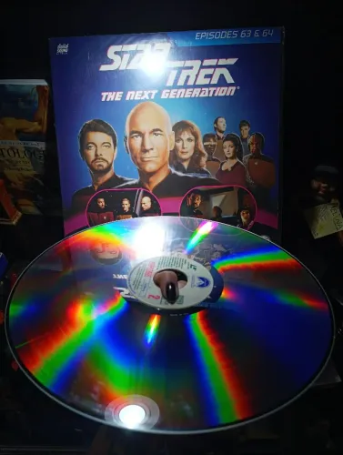 Laserdisc Star Trek The Next Generation 63 e 64