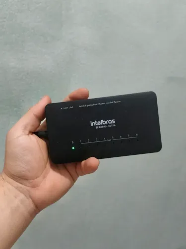 Título: Switch Intelbras Sf 800 Q+ Ultra 8 Portas Fast Ethernet Poe Passivo
