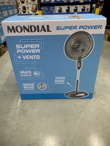 VENDO VENTILADOR MONDIAL COLUNA 40CM 6PÁS TODO ZERADO NA CAIXA COM NOTA FISCAL